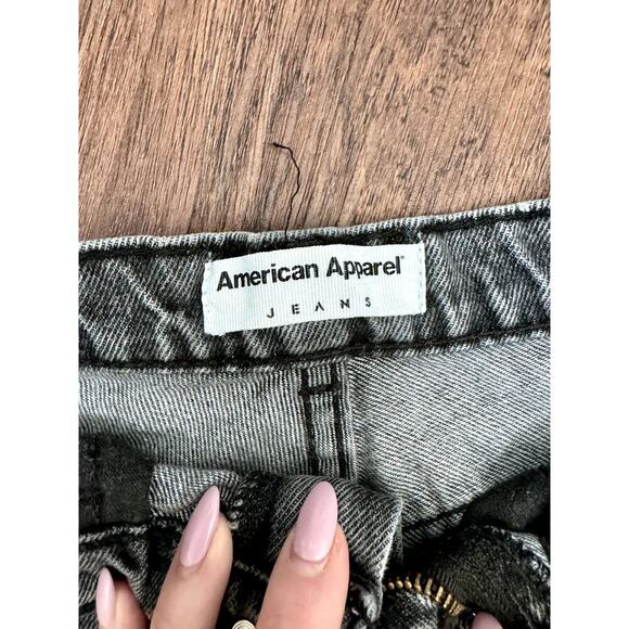 American Apparel Black Jean Shorts - Picture 5 of 5